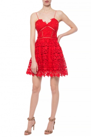 Strappy lace dress, zdjęcie 2 Strappy lace dress od Self Portrait
